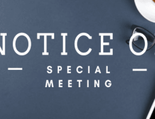 Special Called City Meeting: Sept 25