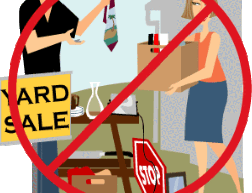 Yard Sale Rules for the City of Baneberry
