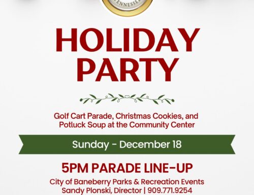 Holiday Party & Golf Cart Parade – Dec 18, 2022