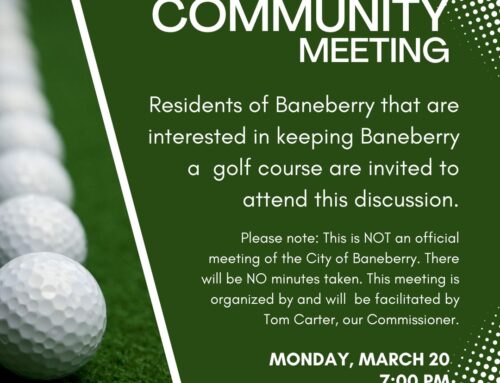 Community Meeting re: Golf Course – Mar 20