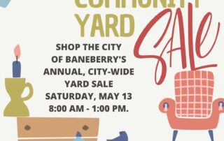 Baneberry Annual Citywide Yard Sale Saturday May 13, 2023