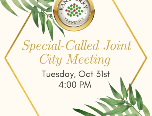 Special Called Joint Meeting—City Planning & Roads Commission: Oct 31 [CLICK HERE]