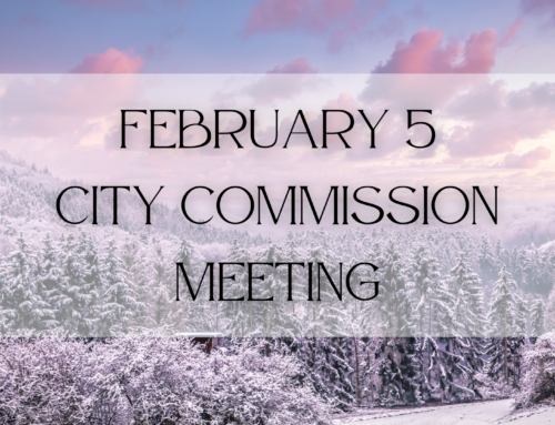 City Commission Meeting: Feb 5