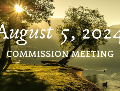 Commission Meeting: Aug 5