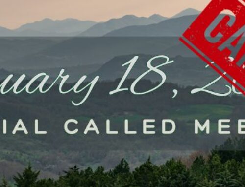 [CANCELLED ] Special Called Meeting: Feb 18