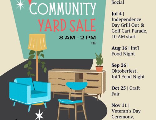 Community Yard Sale: May 17