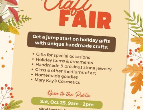 Craft Fair [Open to the Public]: Oct 25
