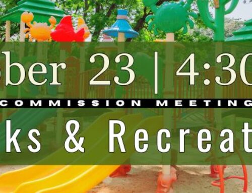 Parks & Rec Meeting: Oct 23
