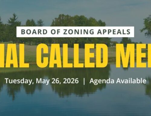 BoZA Special Called Meeting: May 26