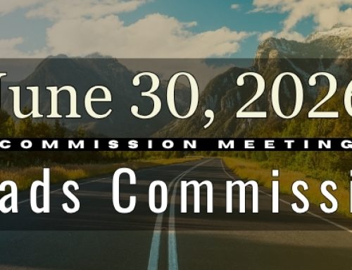 Roads Meeting: June 30