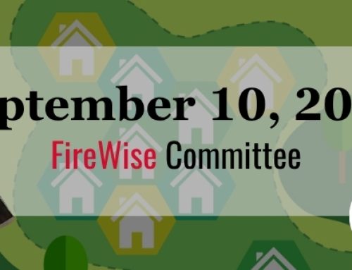 FireWise Committee: Sept 10