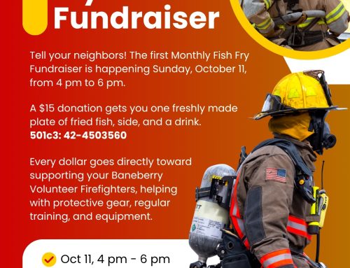 Fire Dept Fish Fry Fundraiser: Oct 11